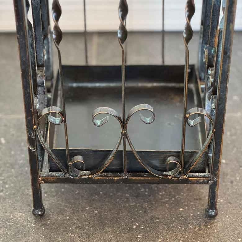 傘立て アンブレラスタンド 四角 アイアン アンティーク ヴィンテージ