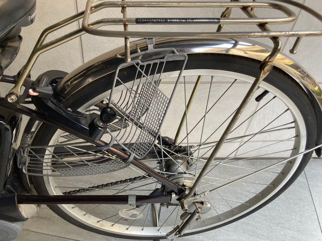 パナソニック 電動アシスト自転車 ビビ・YX 26型 前後タイヤ新品交換済み