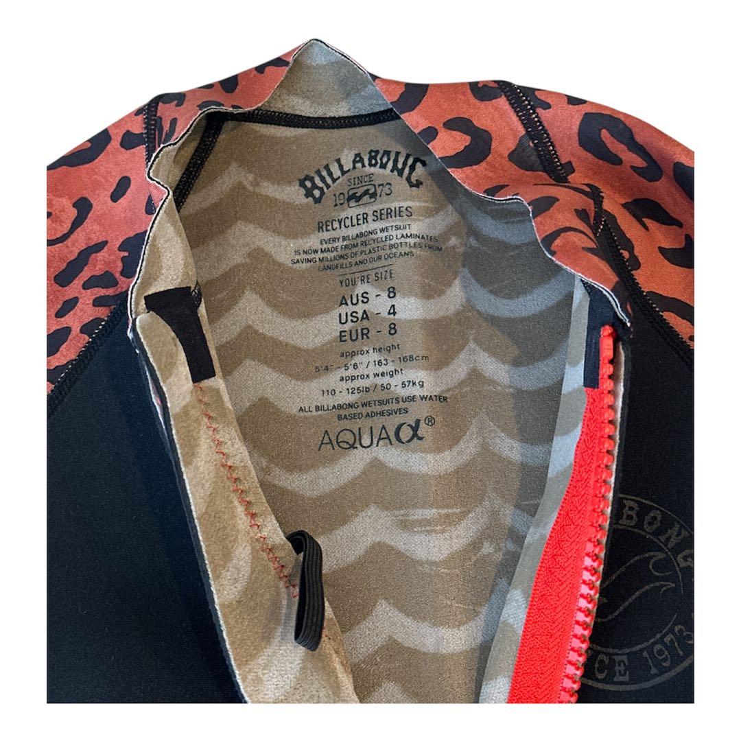 BILLABONG レオパード Salty Dayz ライトスプリングスーツ