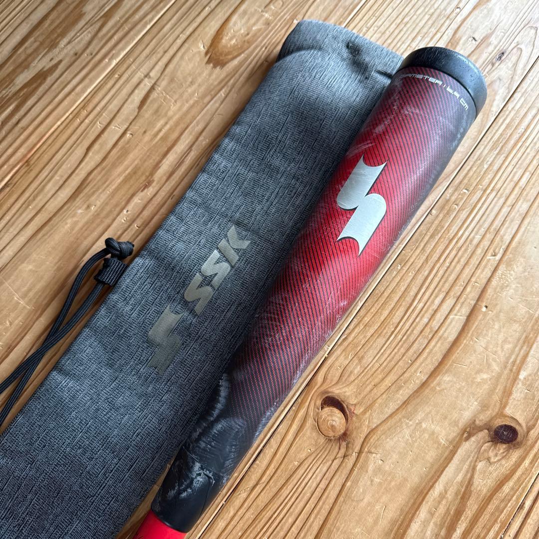 ssk mmjr.バット 80cmトップバランス専用ケース付き