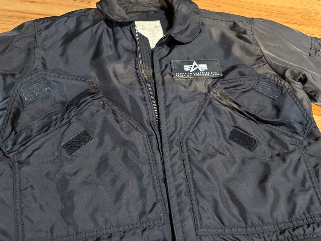 s*.様 CWU-45P フライトジャケット ブラック 黒 80s SCOVIL