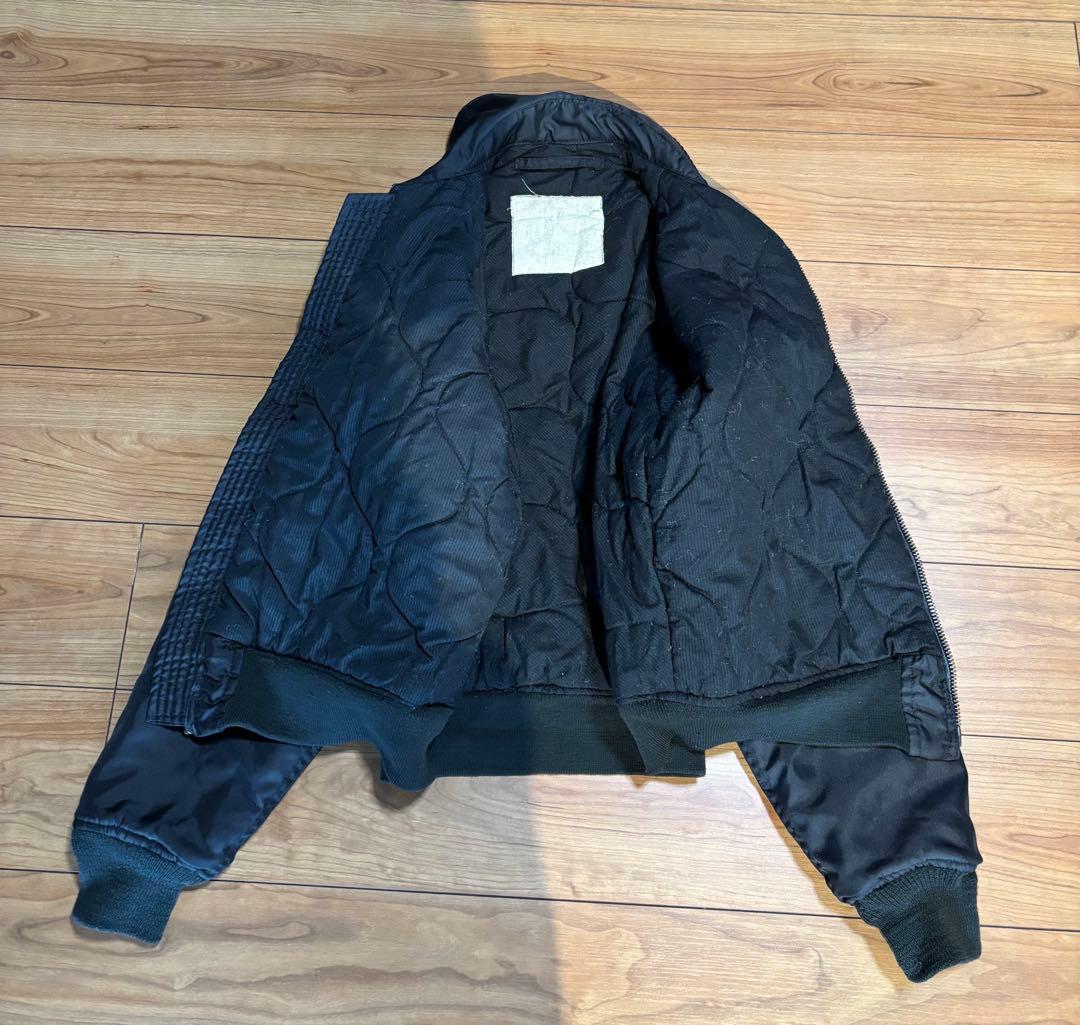 s*.様 CWU-45P フライトジャケット ブラック 黒 80s SCOVIL