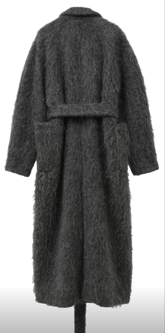 新品 CLANE LONG SHAGGY LADY MAXI COAT 24AW