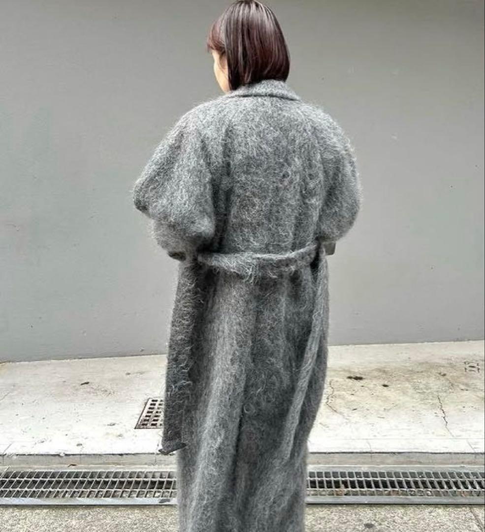 新品 CLANE LONG SHAGGY LADY MAXI COAT 24AW