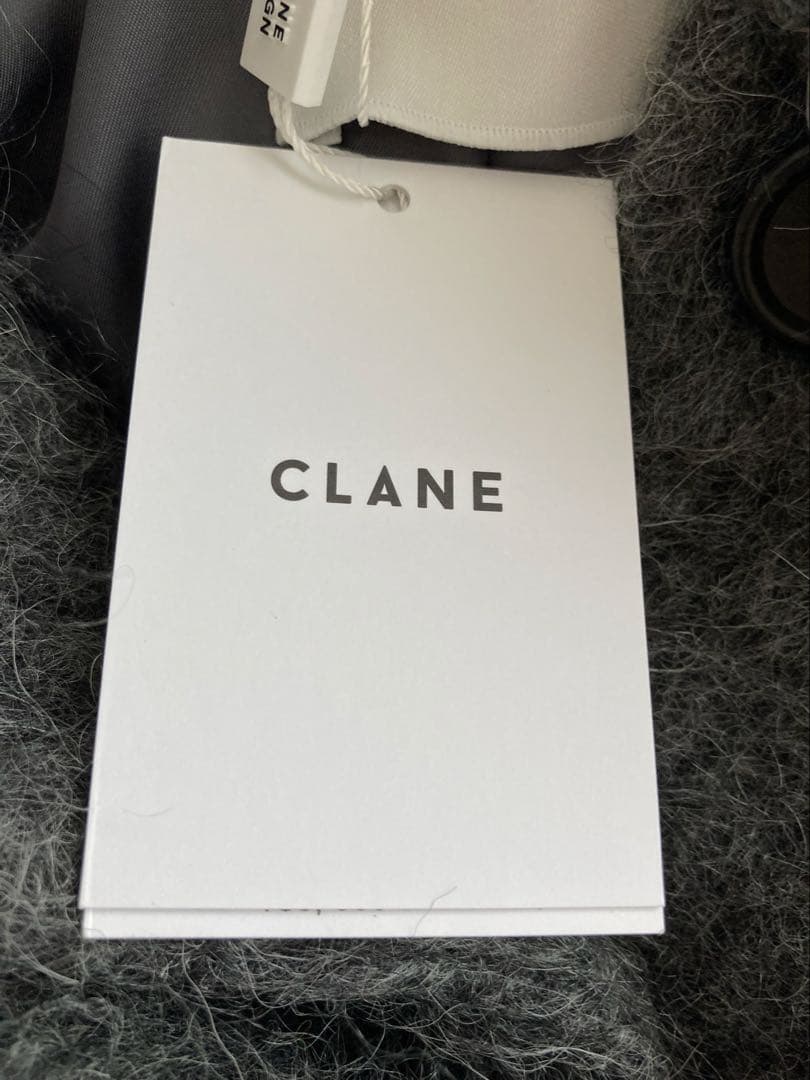 新品 CLANE LONG SHAGGY LADY MAXI COAT 24AW