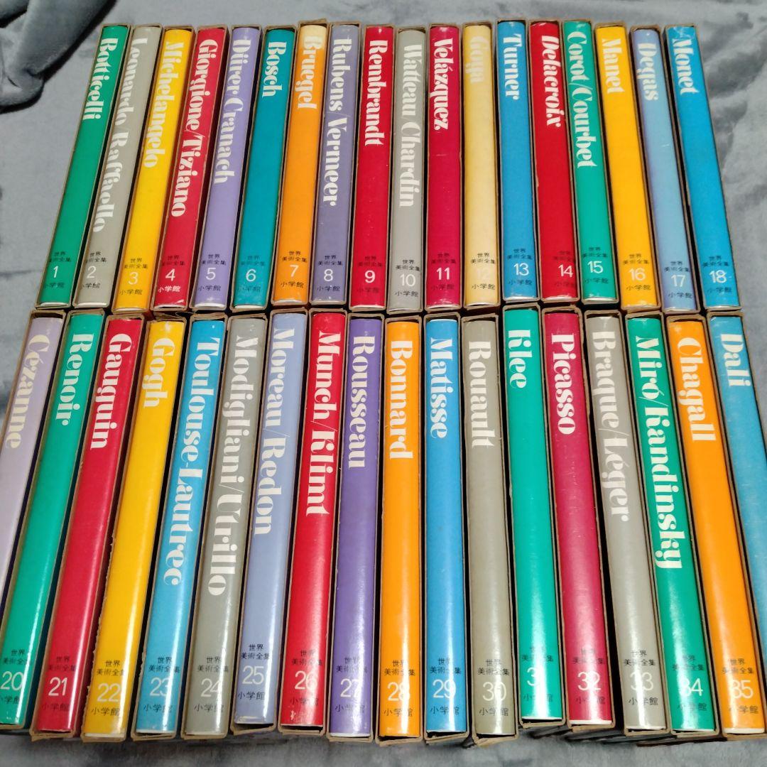 小学館◆世界美術全集　全36冊セット