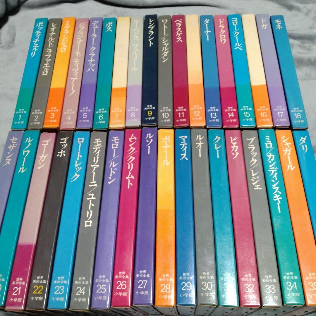 小学館◆世界美術全集　全36冊セット