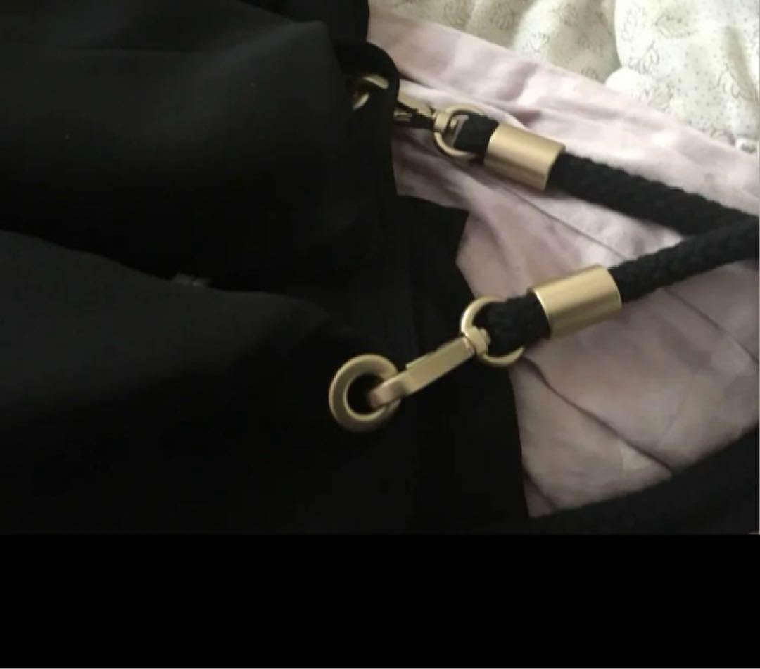 Max Mara 黒ストラップ ジャンプスーツ　36