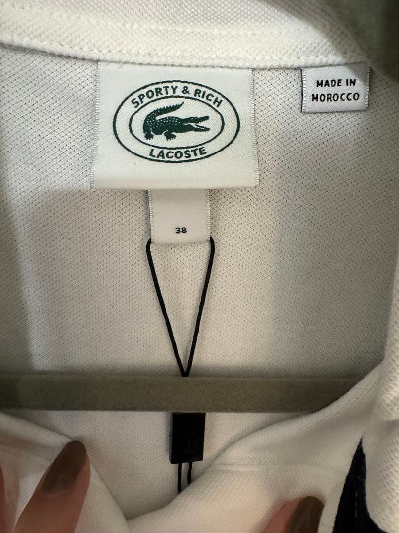 sporty & rich LACOSTE ポロシャツ