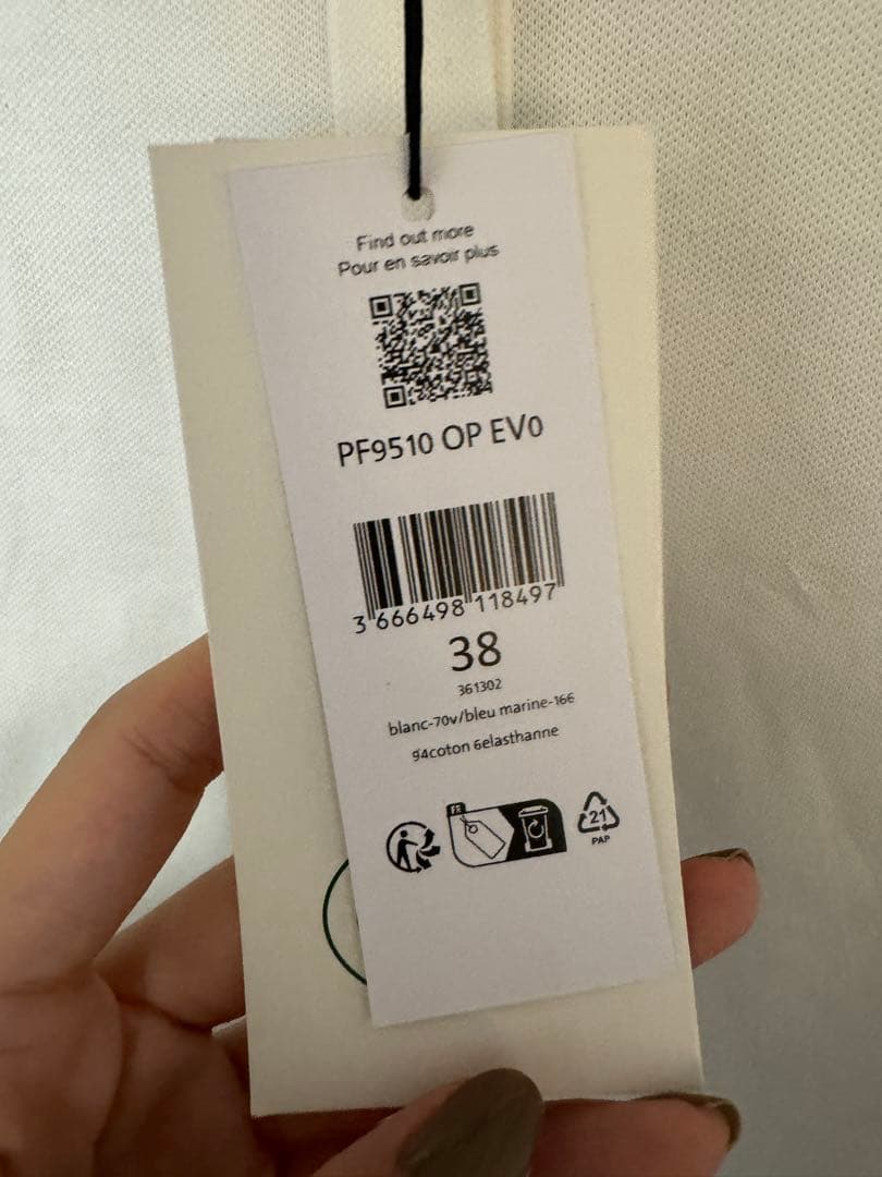 sporty & rich LACOSTE ポロシャツ