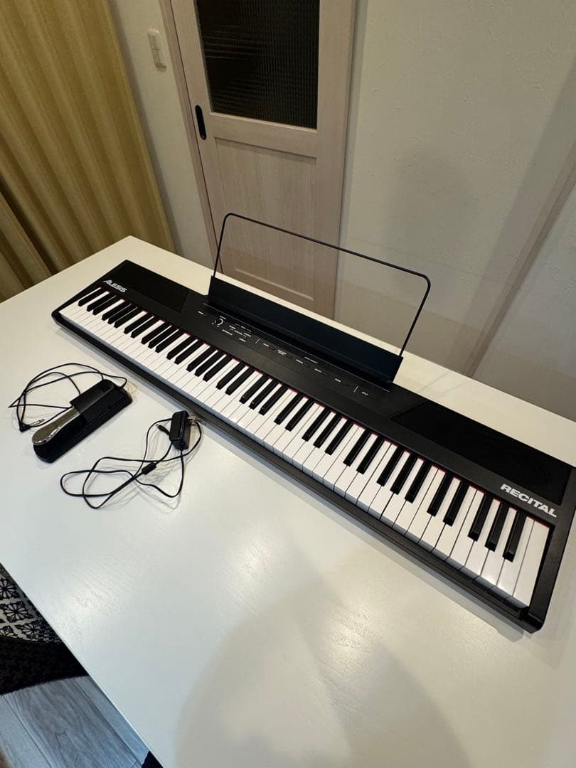 Alesis recital 88鍵 電子ピアノ 本体 動作確認済み