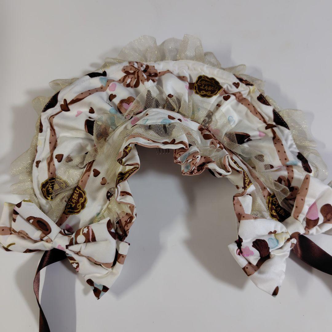 メタモルフォーゼ クラウンショコラ ワンピース＆ボンネット セット