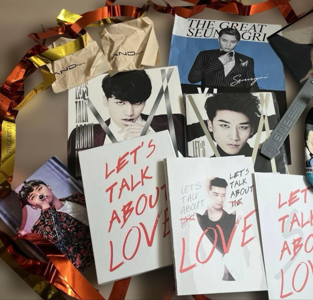 V.I LET'STALKABOUTLOVE BIGBANGＴシャツセットスンリ