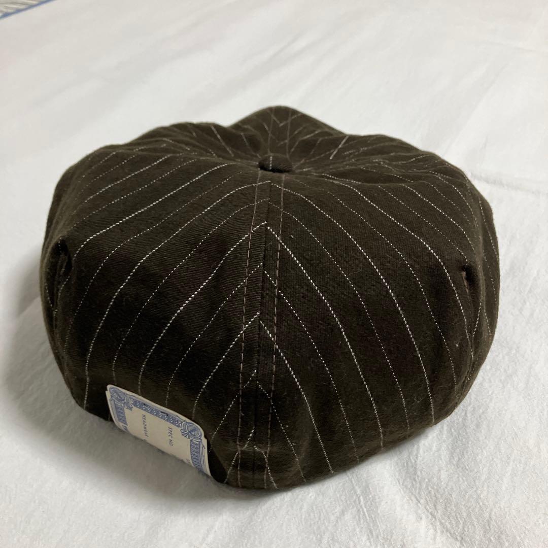 未使用！THE H.W.DOG&CO.D-00660 ブラウン 名作キャスケット