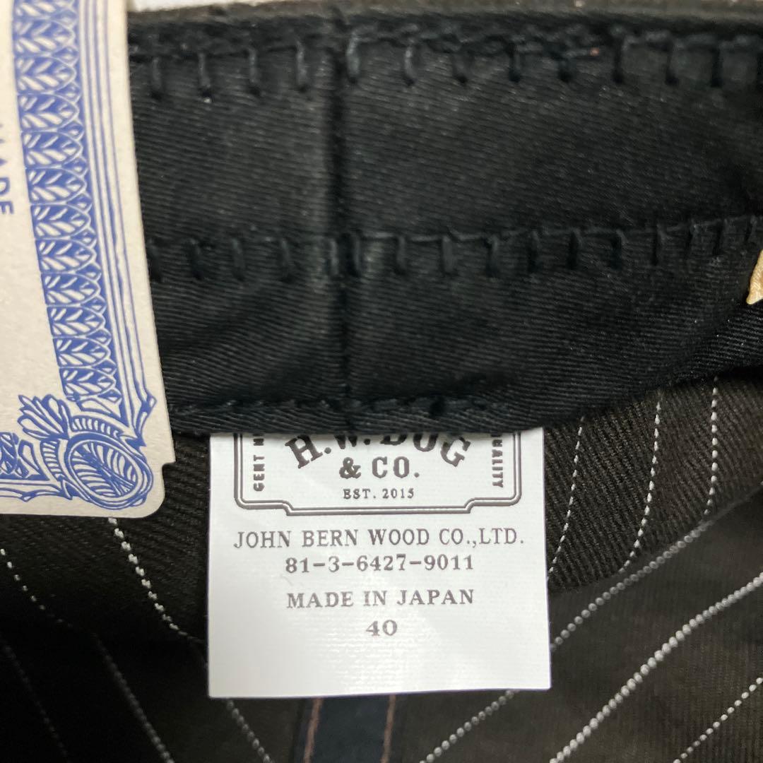 未使用！THE H.W.DOG&CO.D-00660 ブラウン 名作キャスケット