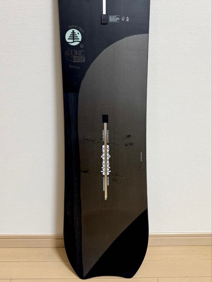 スノーボード BURTON Family Tree ONE HITTER 152 BLACK