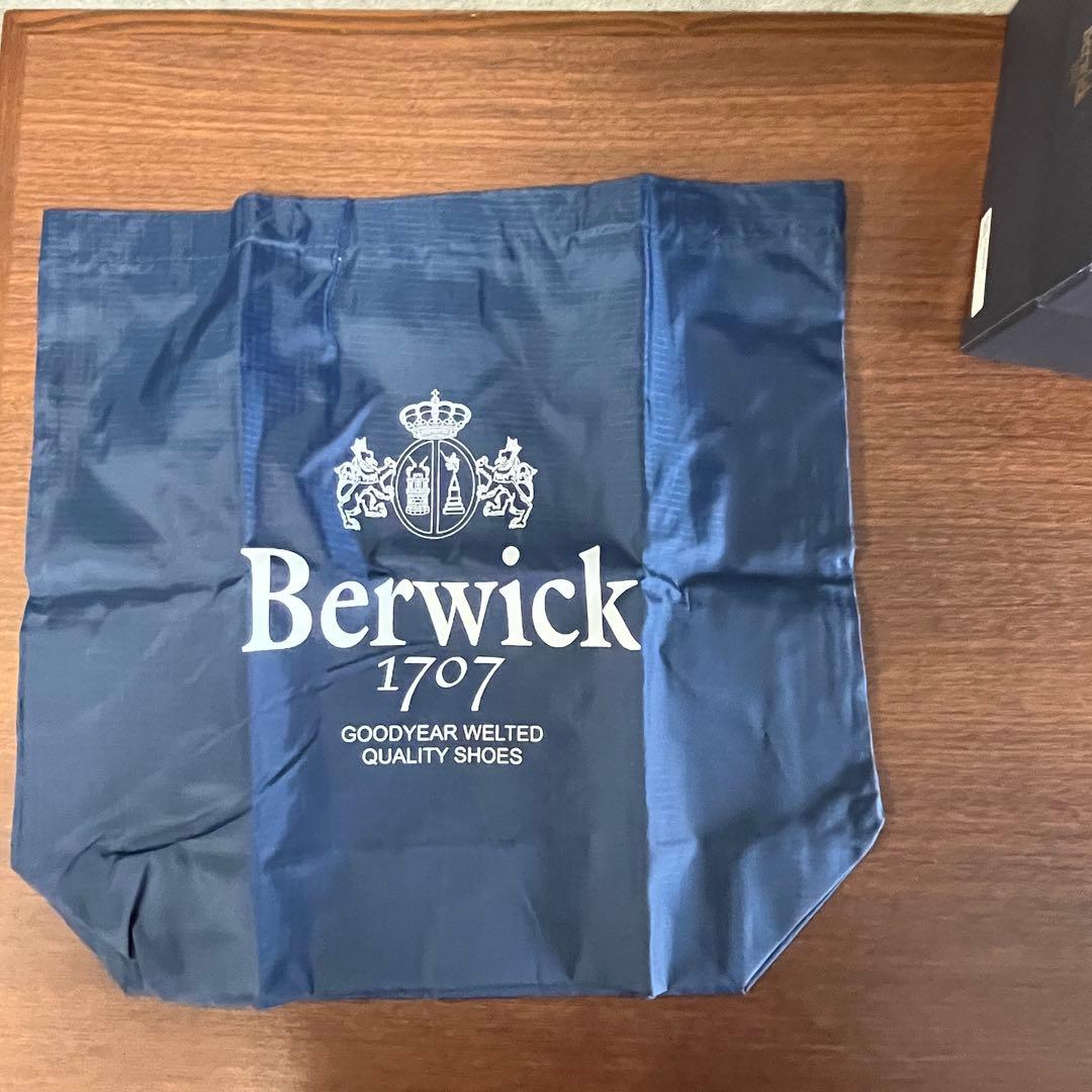 Berwick 4406 バーウィック　黒 シューズ　革靴　レザーシューズ