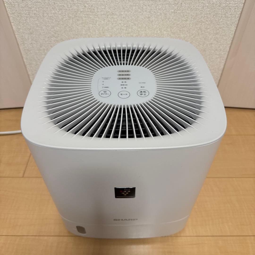 シャープ 衣類乾燥除湿機(CV-P60-W)2022年製