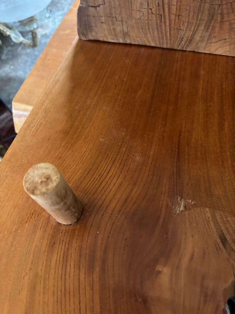 ⭐︎大特価！値下げ⭐︎無垢材のブラウンテーブル