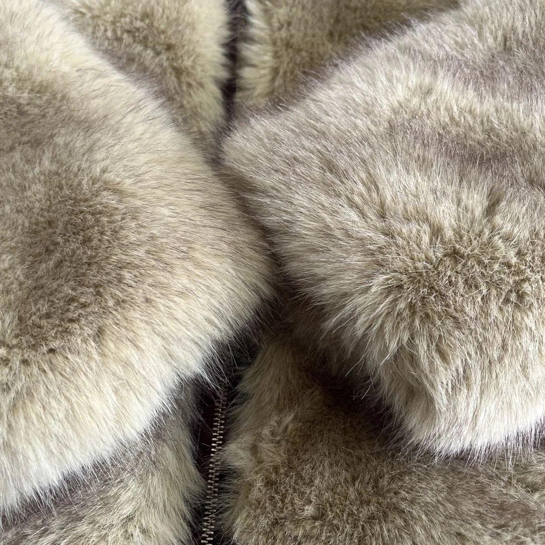 jouetie ジュエティ ベルトミドルファーコート 美品