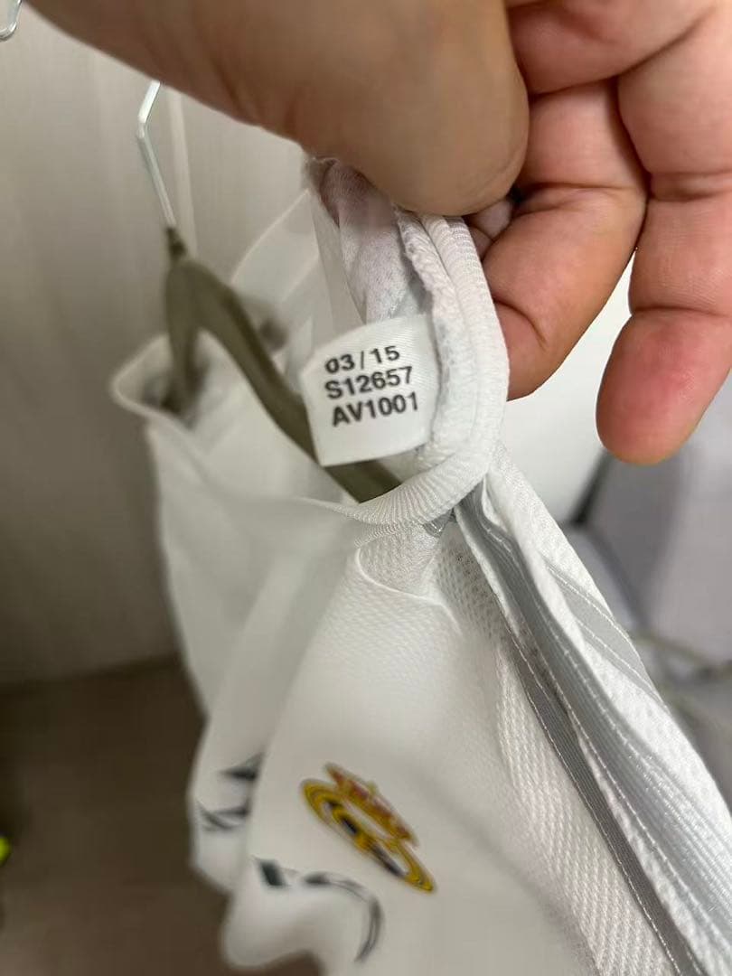 選手支給品レアル・マドリード 15/16シャツ クリスティアーノ・ロナウド