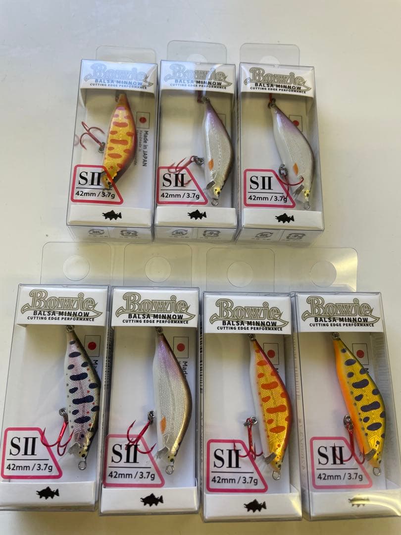 イトウクラフト　ボウイ　42 SⅡ ルアーセット　7セット