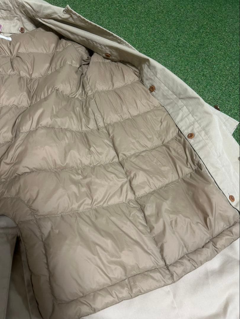 MHL.ステンカラーコート ダウンライナー付き