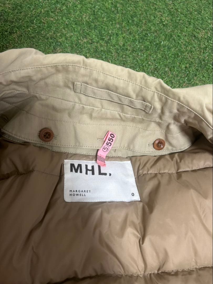 MHL.ステンカラーコート ダウンライナー付き