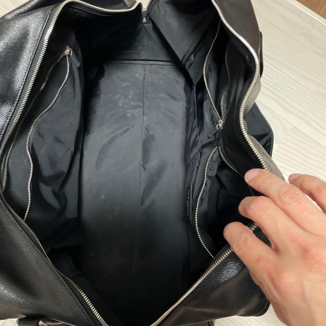 PELLE MORBIDA GOLF ボストンバッグ ブラック