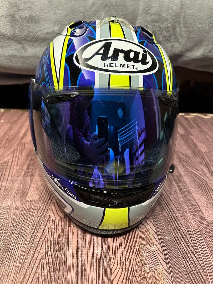 Arai フルフェイスヘルメット RX-7RR4 セテジメルナウカラー