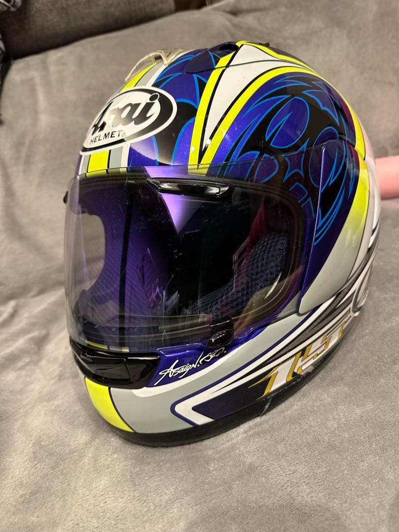 Arai フルフェイスヘルメット RX-7RR4 セテジメルナウカラー