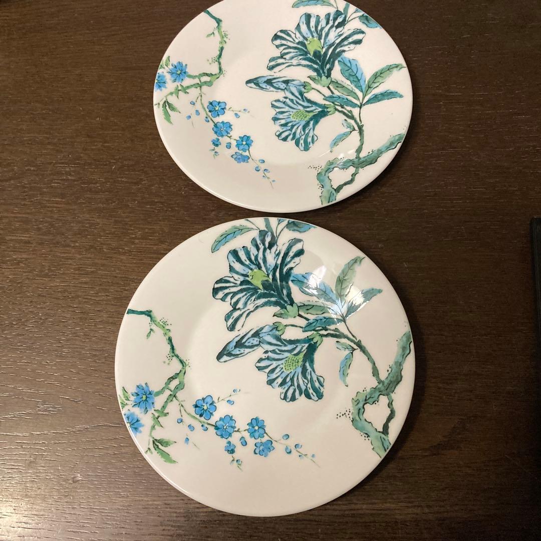  JASPER CONRAN 花柄皿2枚