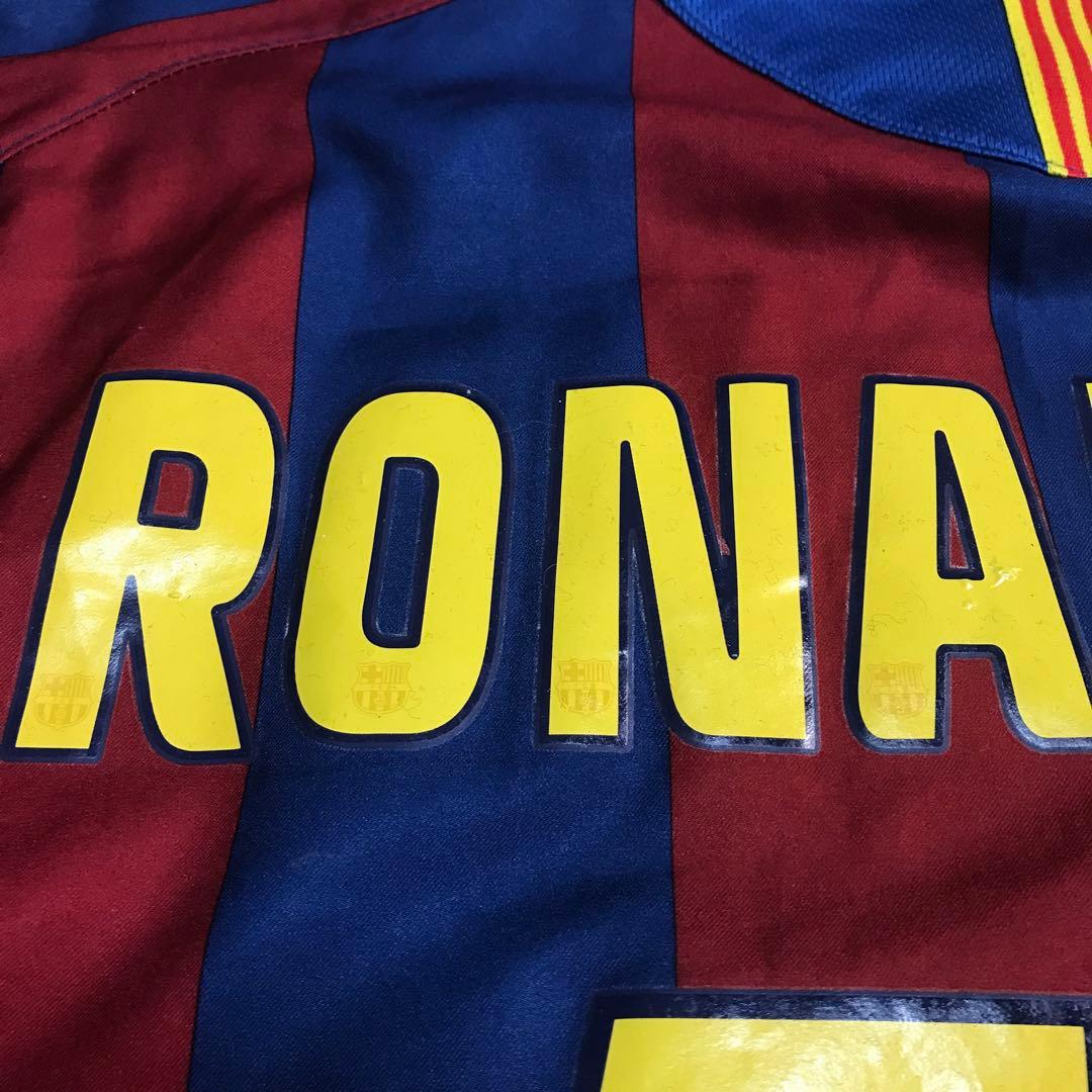 K*n様 バルセロナ　ロナウジーニョ　ユニフォーム　NIKE ナイキ