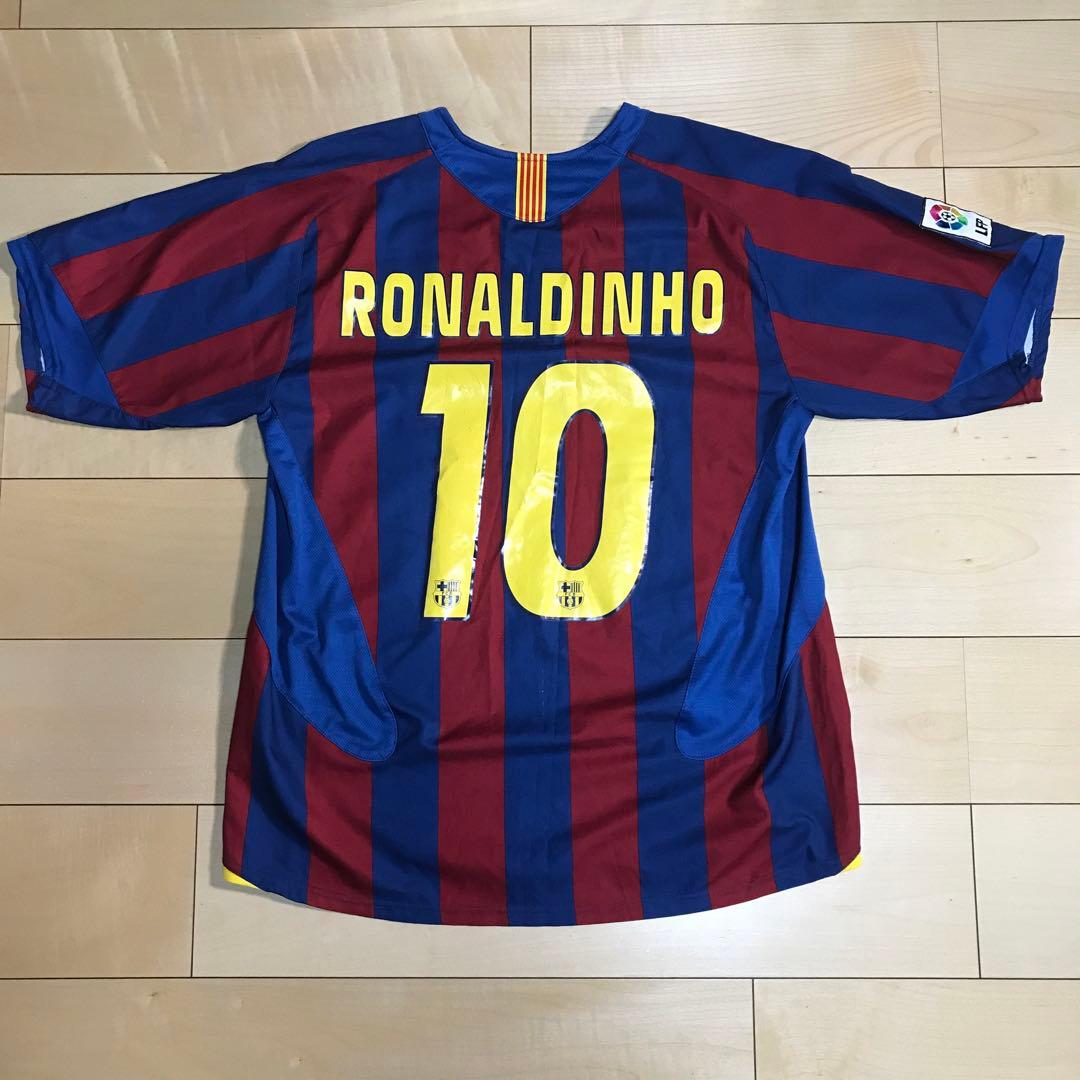 K*n様 バルセロナ　ロナウジーニョ　ユニフォーム　NIKE ナイキ