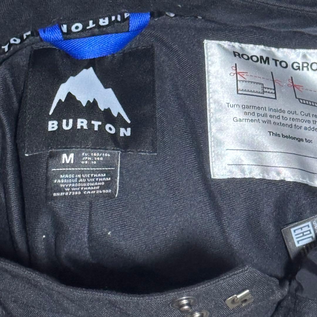 BURTON スノーボードウェアセット 上下セット　子供用　Mサイズ
