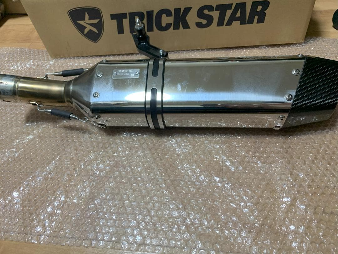 Ninja400 スリップオンマフラー IKAZUCHI (イカヅチ)