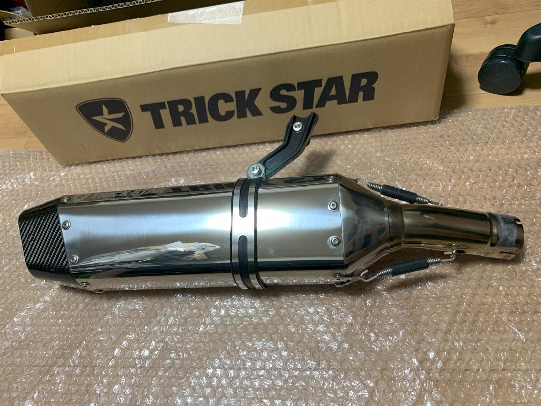 Ninja400 スリップオンマフラー IKAZUCHI (イカヅチ)