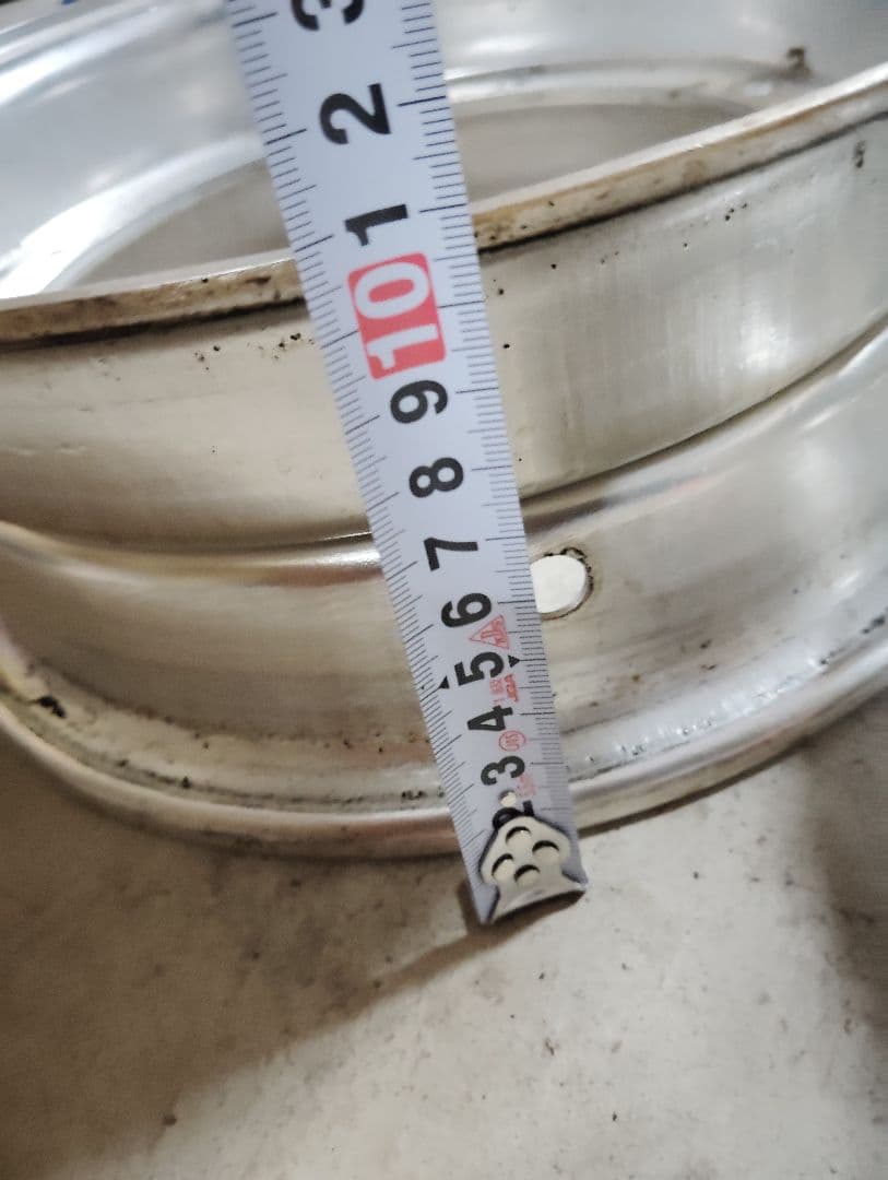 アルミ製ホイール 約10インチ 2本セット ダックス シャリー用