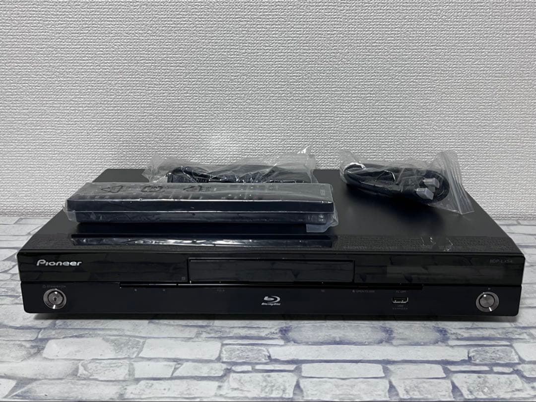 新品リモコン付　パイオニア　ブルーレイプレイヤー　BDP-LX54