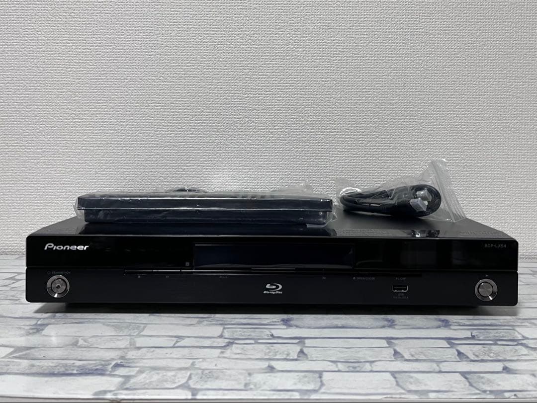 新品リモコン付　パイオニア　ブルーレイプレイヤー　BDP-LX54
