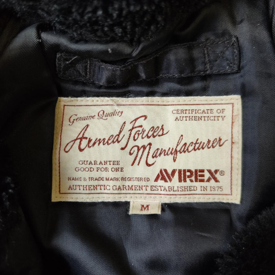 AVIREX N-2B フライトジャケット ブラック 黒 M