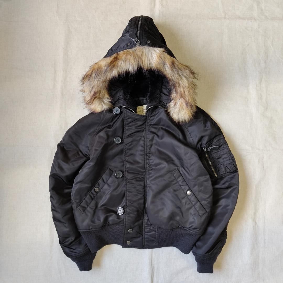 AVIREX N-2B フライトジャケット ブラック 黒 M