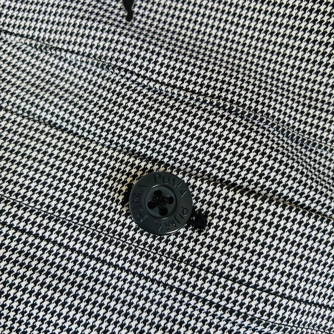 新品未使用　PUMA GOLF プーマゴルフ　ストレッチパンツ　ロゴボタン