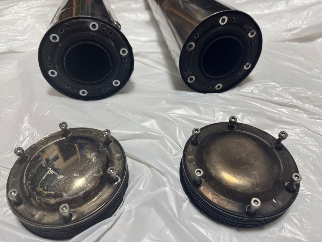 vmax1200 スーパートラップ　マフラー