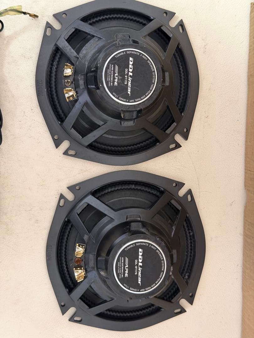 アルパイン DDL-RT17S 17cmスピーカー ))