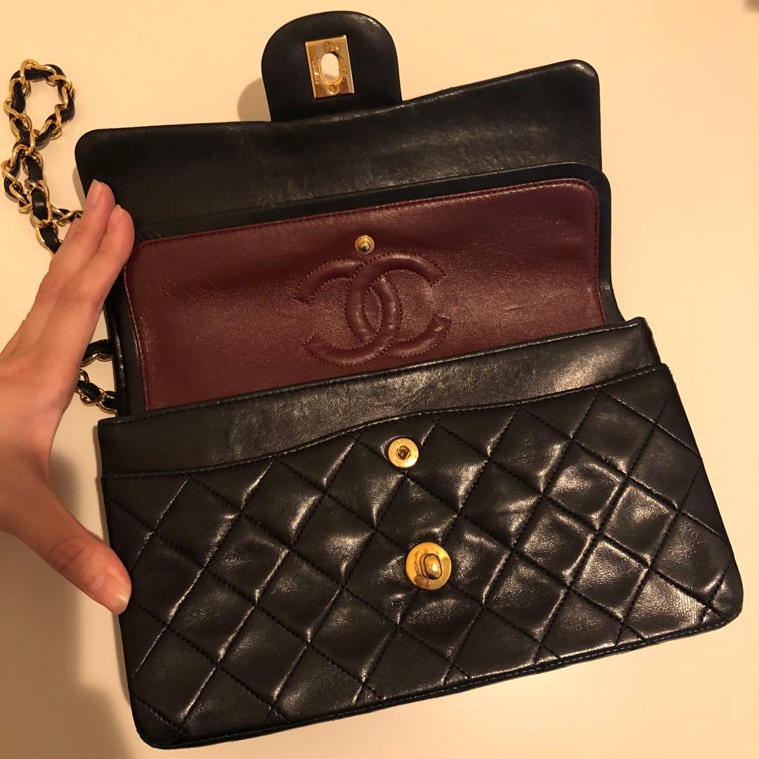 CHANEL マトラッセ　ラムスキン