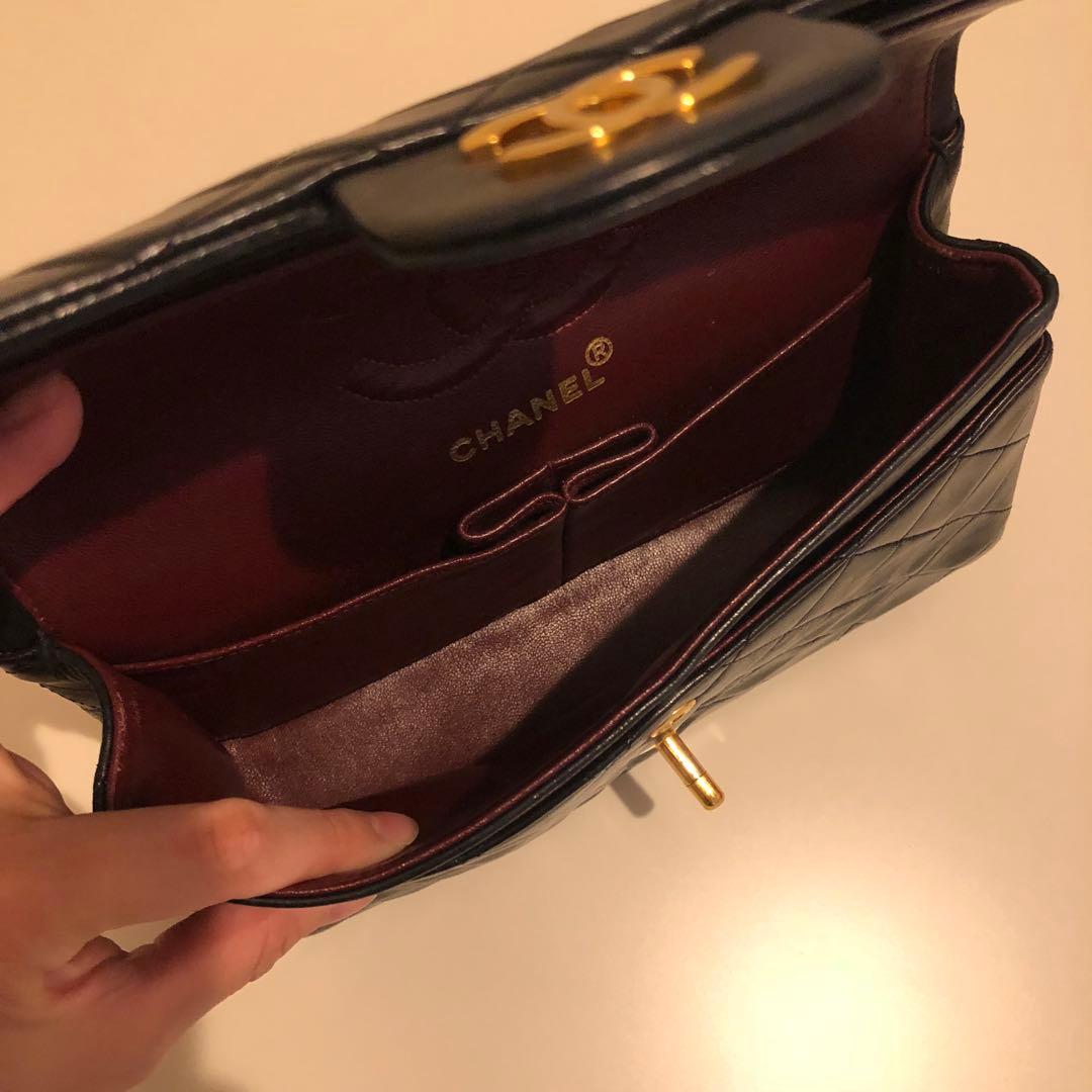 CHANEL マトラッセ　ラムスキン