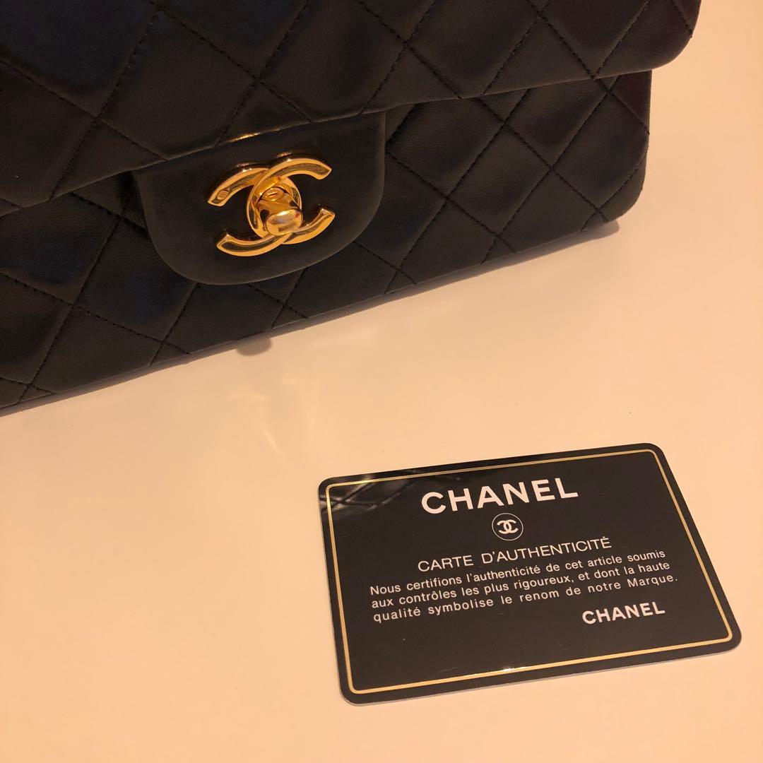 CHANEL マトラッセ　ラムスキン