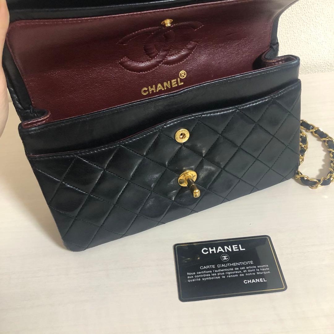 CHANEL マトラッセ　ラムスキン