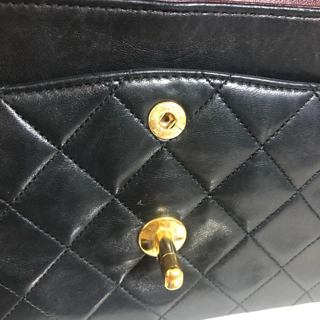 CHANEL マトラッセ　ラムスキン